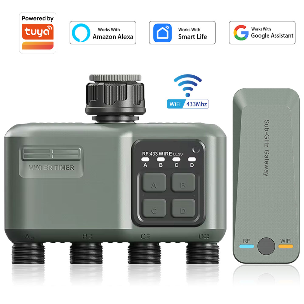 Garden Camera - Программируемый таймер полива на 4 выхода