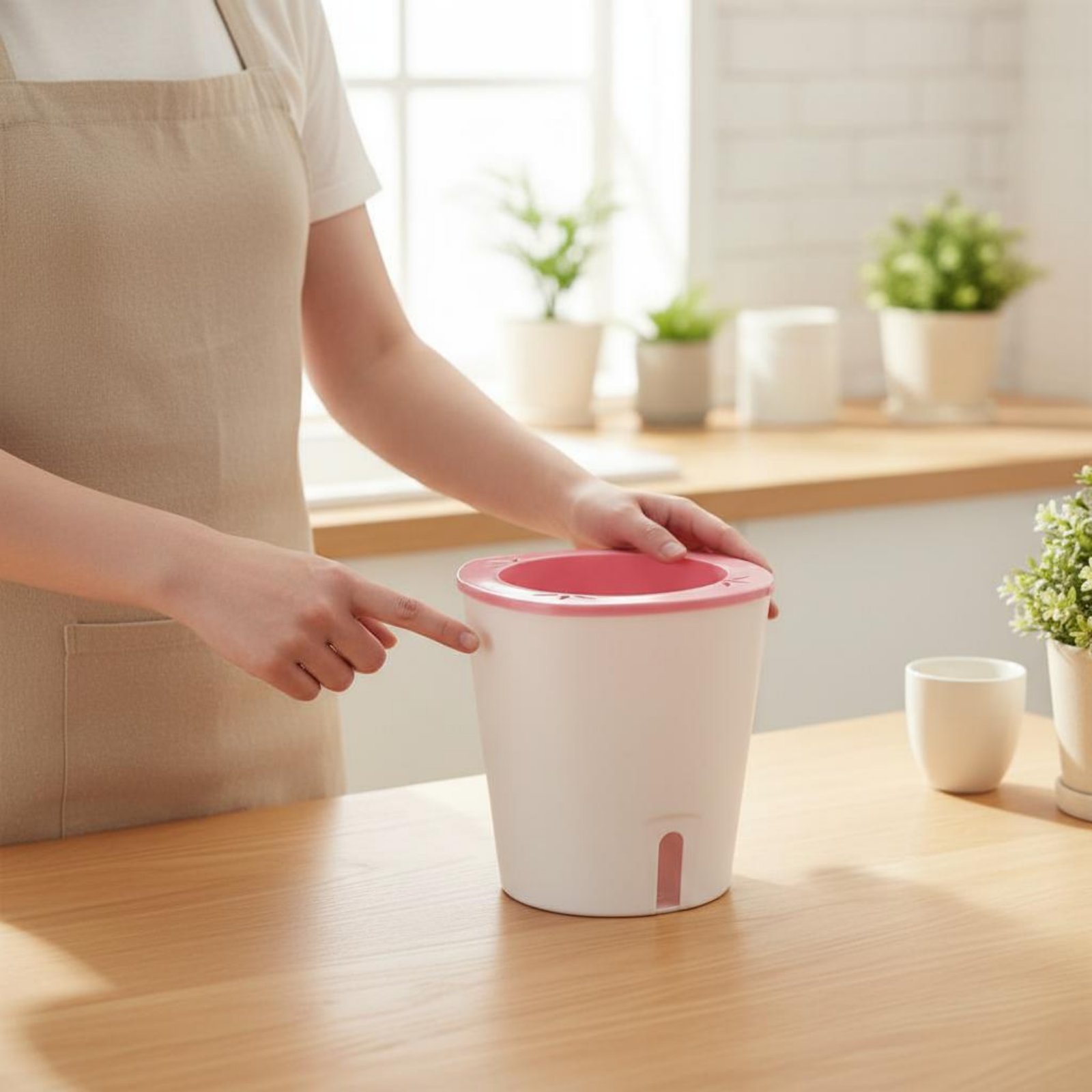 Self Watering Planter - Самополивающийся горшок большого размера, кашпо с