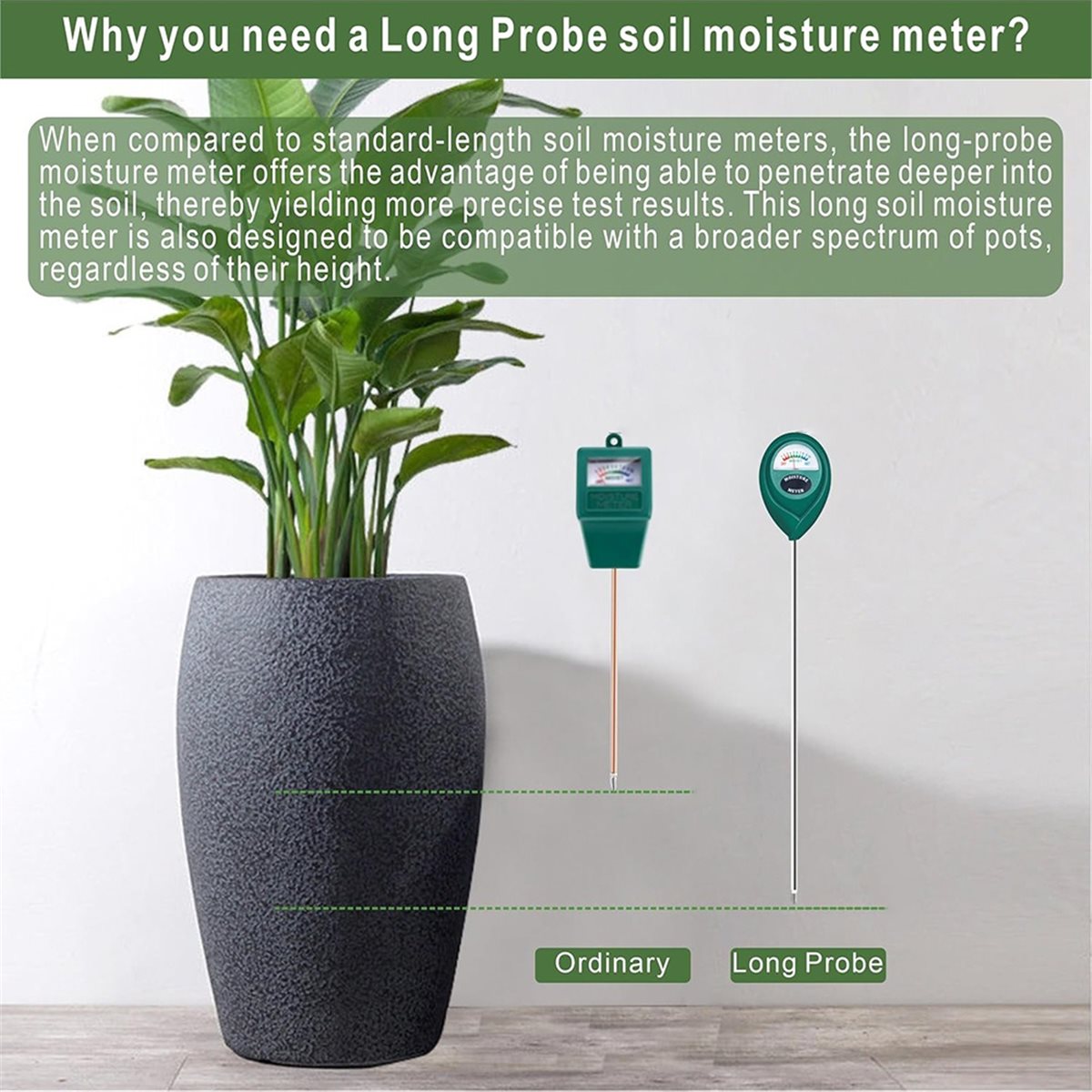 Измеритель влажности почвы LNH – обзор и цена Plant Sensor