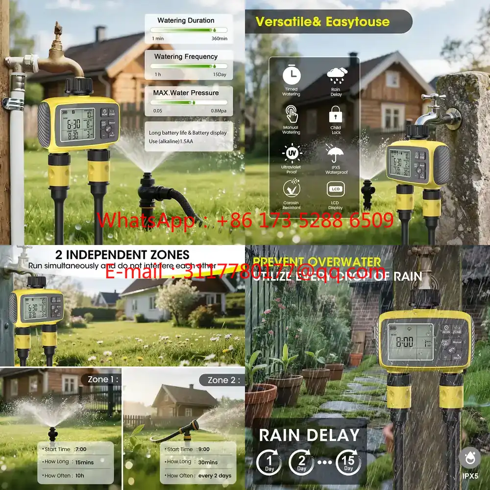 WAP01 Таймер для полива сада с – обзор и цена Smart Garden System