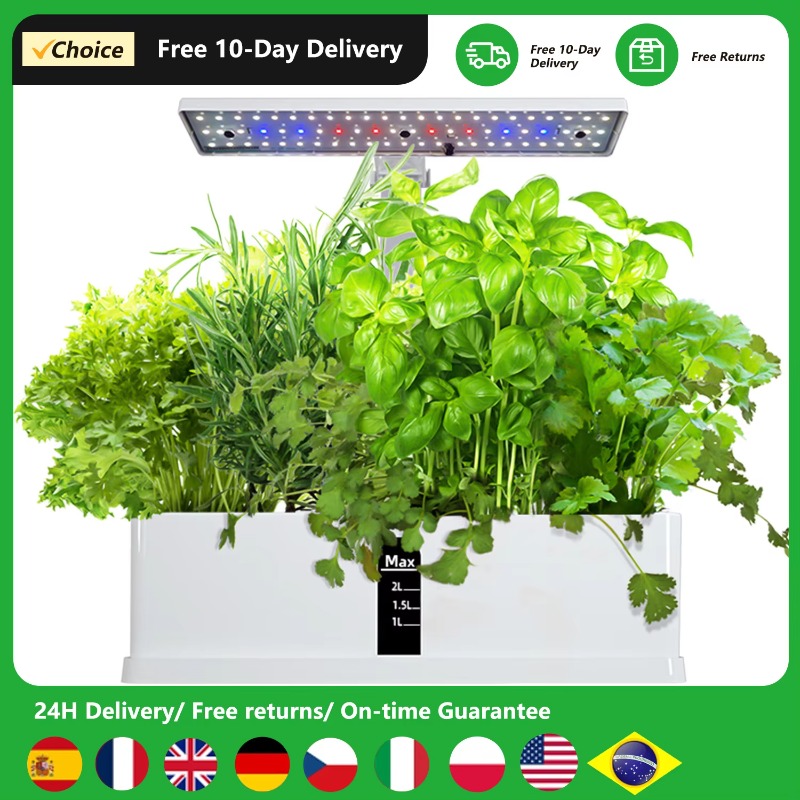 9-секционная умная гидропонная – обзор и цена Smart Garden System