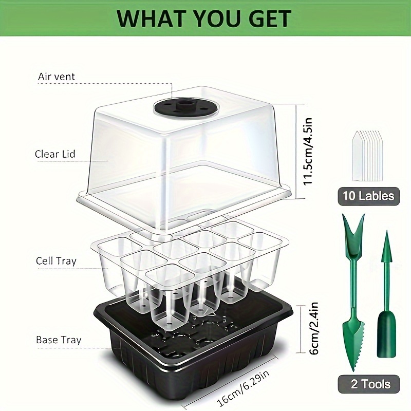 Набор для проращивания семян ( – обзор и цена Indoor Garden Kit